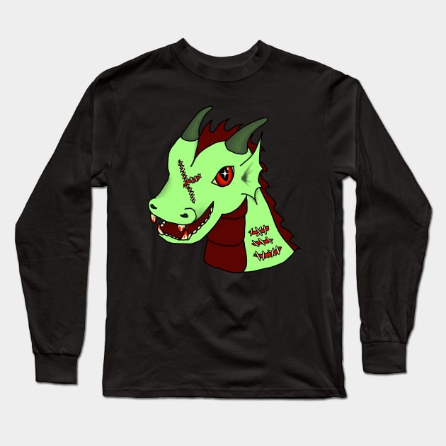 Cecily Zombie Dragon Long Sleeve T-Shirt by RSewell